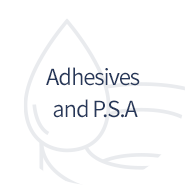 Adhesives and P.S.A